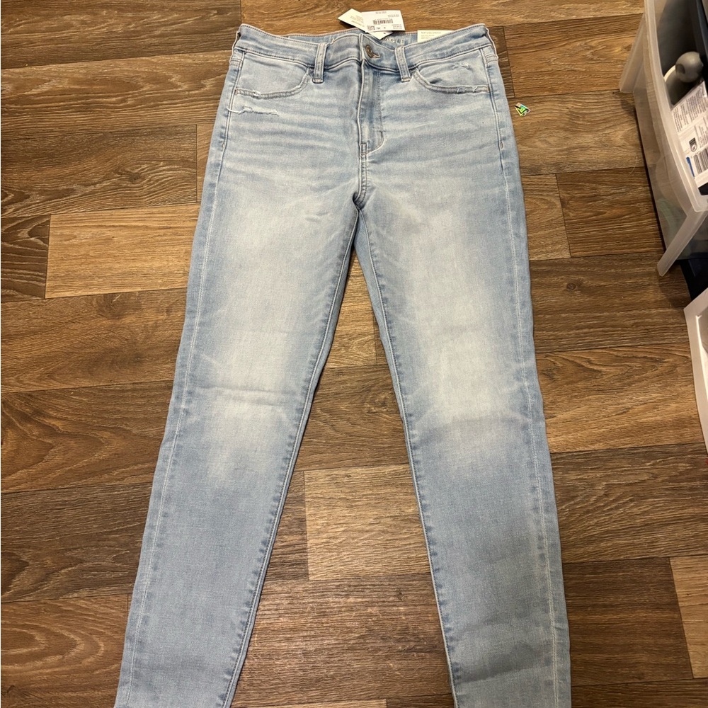 American Eagle Outfitters Light Wash Women's Jeggings